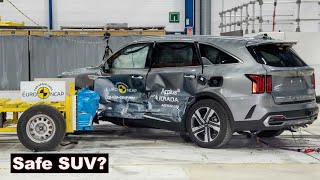 2022 Kia Sorento, (Safe SUV?) Crash Test and Safety Rating! kia sorento, kia sorento 2022! sorento!