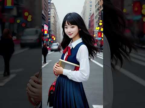 4K AI ART#model#fashion#pleated skirt#beautifulgirl#skirt#shirt#
