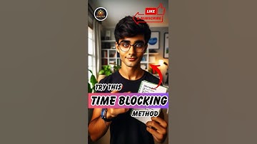 Time Blocking 🔥 The Game-Changing Productivity Hack!