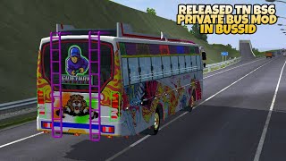 Released BS6 TN Private Bus Mod In Bus Simulator Indonesia - Bussid Bus Mod - Bussid Car Mod #Bussid