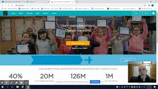Logging into Code.org