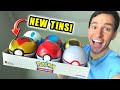 *THERE'S NEW POKEBALL TINS!* Level Ball Pokemon Cards Opening!