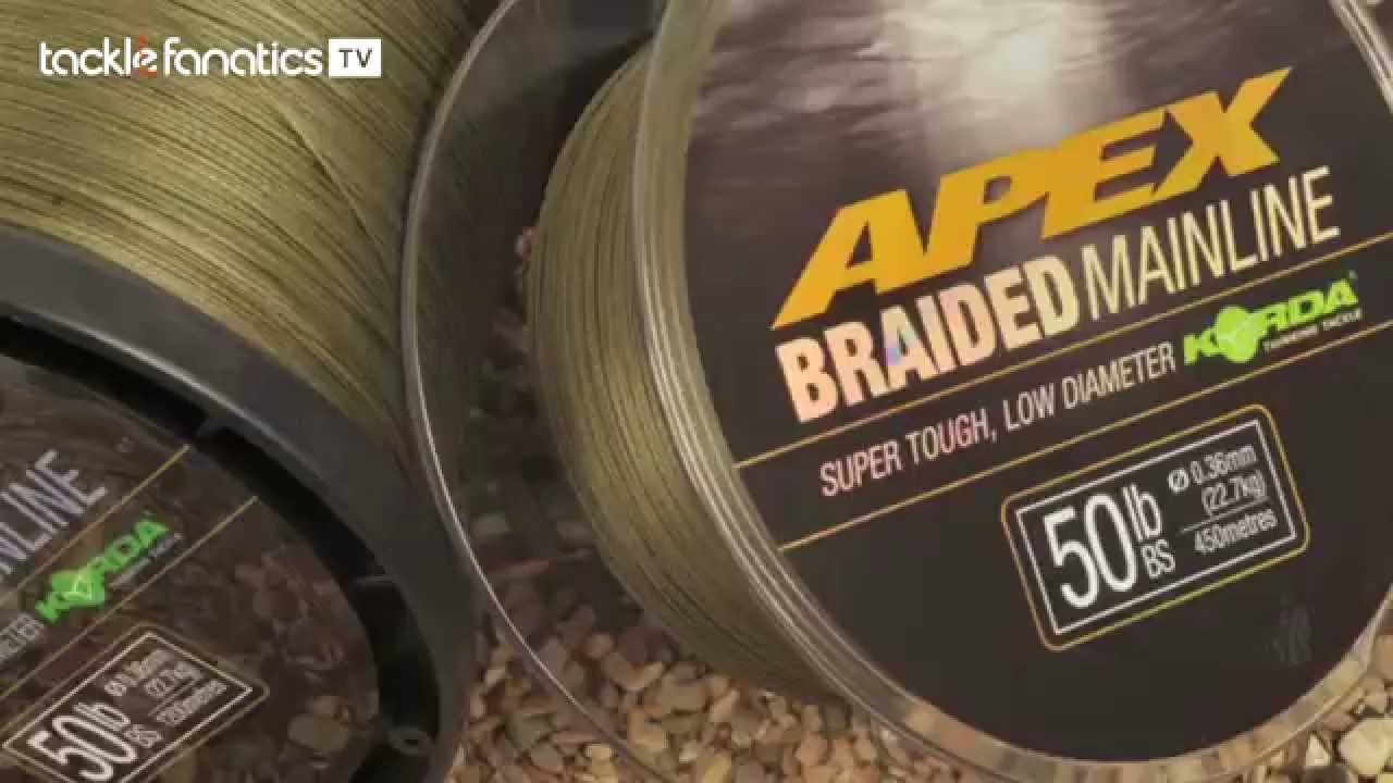 Tackle Fanatics TV- Korda Apex Braid 