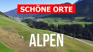 Alpen Berge in 4k. Österreichische Alpenlandschaft