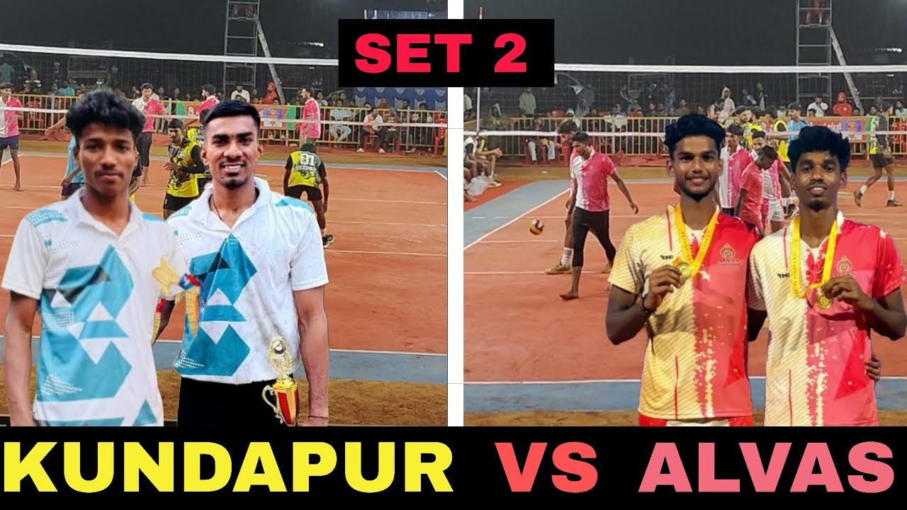 SET 2 | KUNDAPUR VS ALVAS | 🔥 SEMIFINAL MATCH 💥