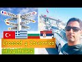 Travelled 4 countries in europe within 24 hours by road  turkey greece bulgaria greece