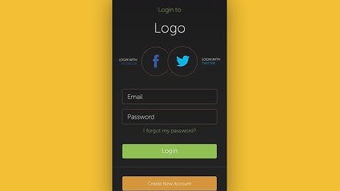 Login App Using Firebase Database