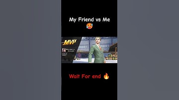 My Friend Vs Me 🥵🔥 #shorts #youtubeshorts #phonk #1v1 #1v1tdm #bgmi #viralshorts #phonkmusic #edit