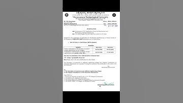 VTU-Revaluation and Photocopy for 2018 Scheme Students (1st to 3rd )