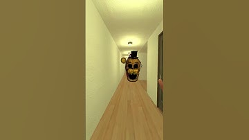 AKA MANTO AND GOLDEN FREDDY NEXTBOT CHASING GMOD! #gmod #nextbotchasing #shorts
