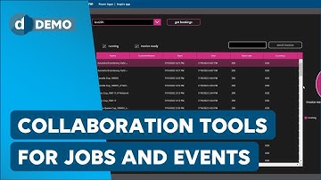 Collaboration tools for Events and Jobs - Job & Event Mngmt (8/8)