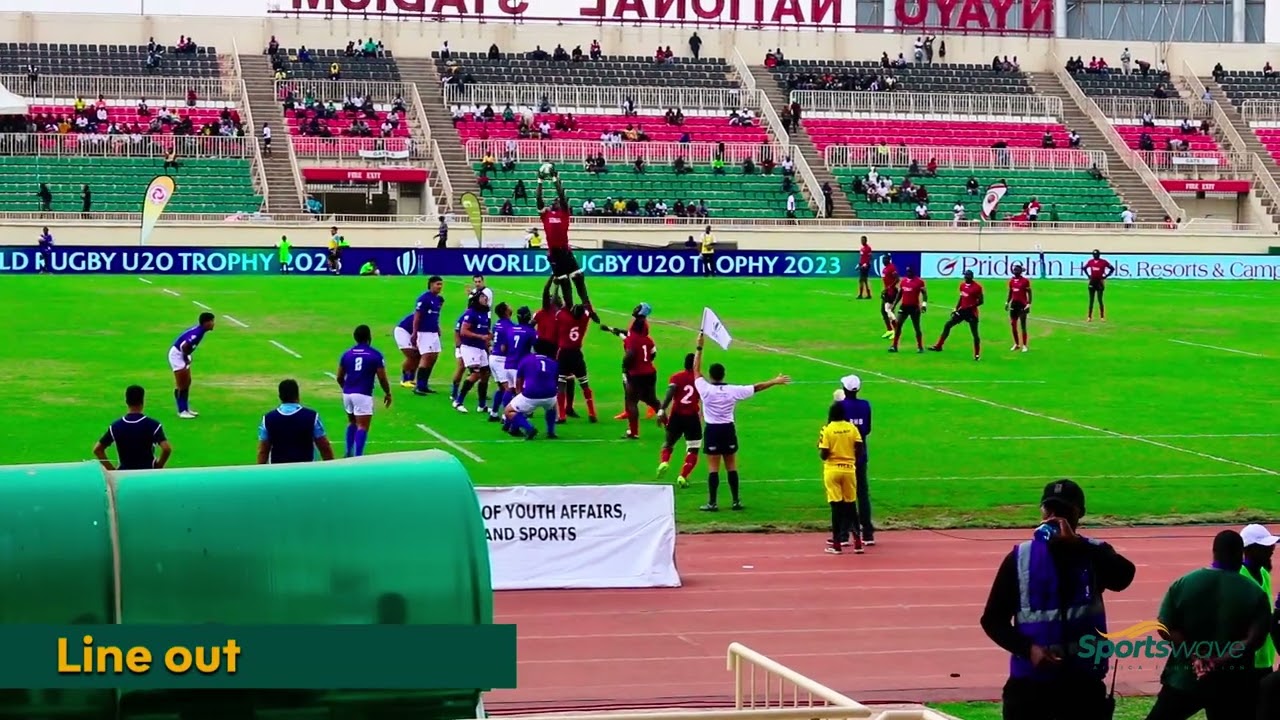 Line Out - Rugby Moves and Tech - Sports Wave Africa Foundation