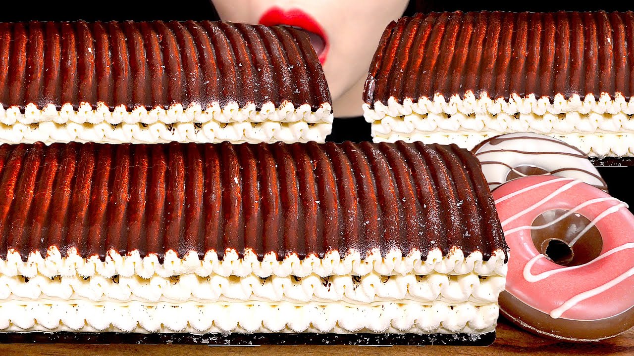 ASMR CHOCOLATE ICE CREAM 홈플러스 초콜릿 아이스크림 먹방 MUKBANG EATING SOUNDS 咀嚼音アイスクリームモッパン | ZOEY ASMR