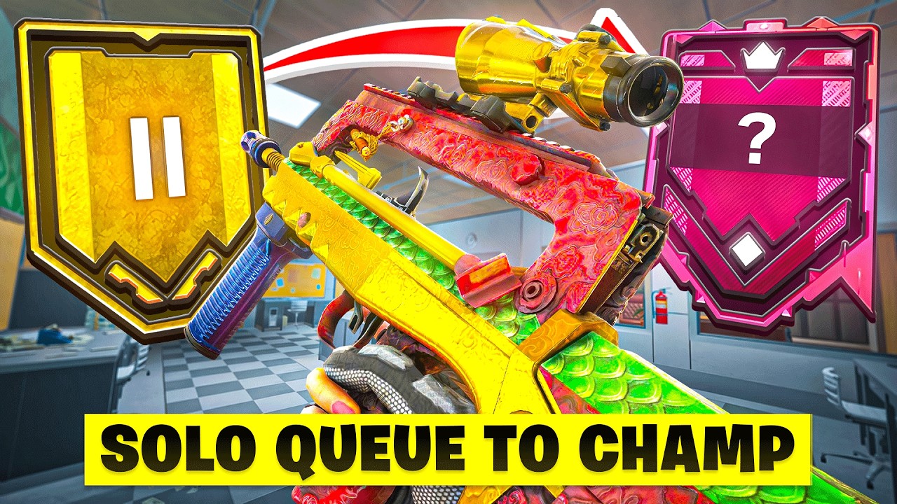 EDUCATIONAL SOLO-Q TO CHAMPION (Console Rainbow Six Siege) - YouTube