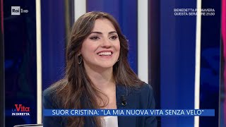 Suor Cristina: 'La mia nuova vita senza velo'   La Vita in diretta  24/03/2023