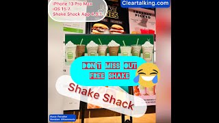 Don't Miss FREE SHAKE from SHAKE SHACK #deals #food #foodoffer #fooddeals #mobileapp screenshot 2