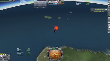 KSP Destroying The VAB From Orbit attempted with a Space Missile