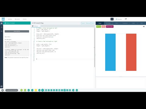 3.7.8 French Flag codehs python