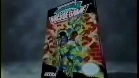 Teenage Mutant Ninja Turtles II: The Arcade Game NES Commercial