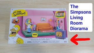 The Simpsons Living Room Diorama