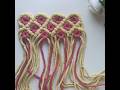 macrame flower pattern #tutorial #macrame #flowerpattern #homedecor #handmade