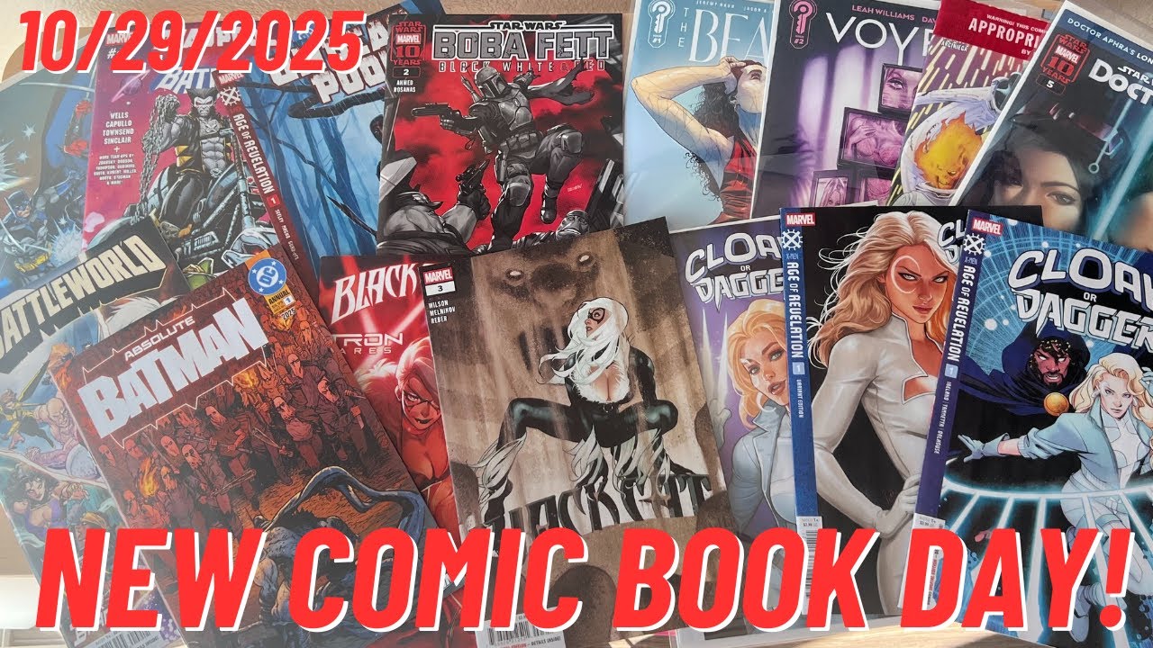 Новые поступления в День комиксов 29.10.2025 Absolute Batman Annual #1, переиздание Deadpool Batm...