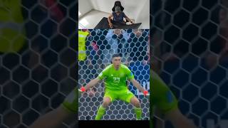 Impossible goalkeeper save