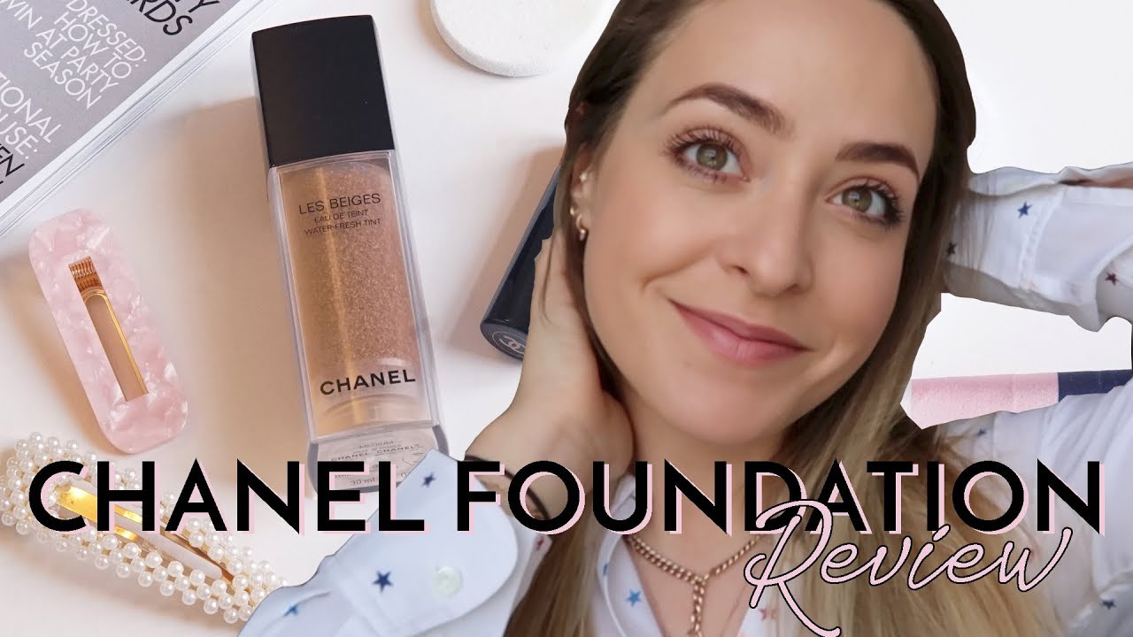 NEW Chanel Water-Tint Foundation REVIEW - Fleur De Force