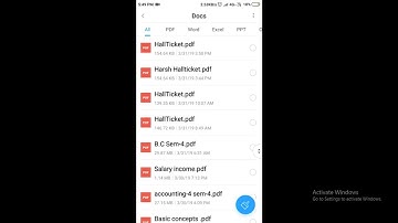 How to delete page from PDF through mobile