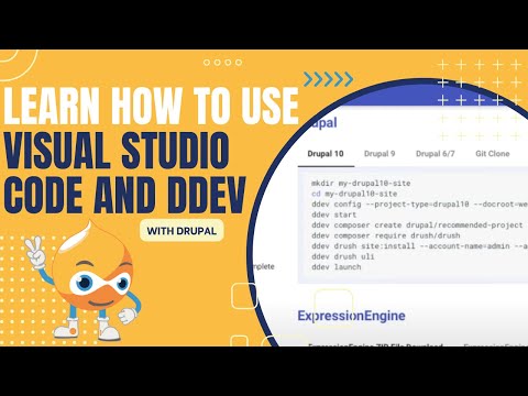 Видео: Learn How To Use Visual Studio Code and DDEV with Drupal