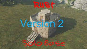 Hard To Raid, Resource Efficient, SOLO Rust Base| V2