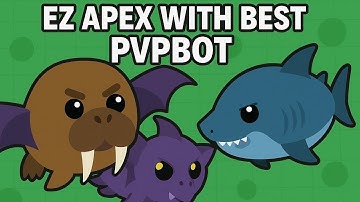 mope.io ez APEX DRAGON with BEST PVPBOT | BATTLE WITH *10 WIN GUY*!?