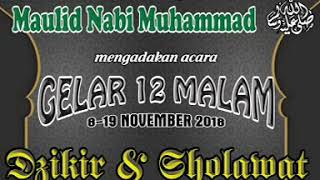 Jama'ah Muji Rosul JAMURO SURAKARTA 12 PUTARAN MAULID BARZANJI / BERJANJEN