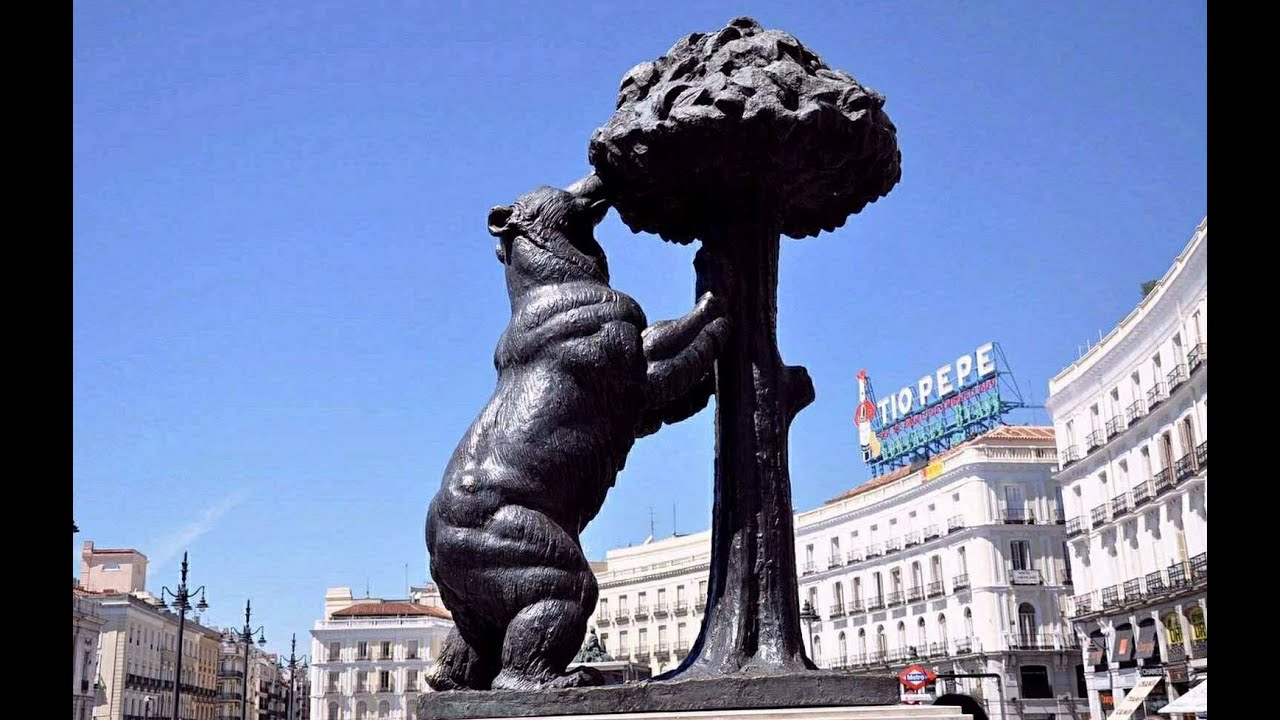 El Oso y el Madroño, Madrid España Full HD 60fps - YouTube