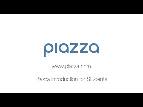 Piazza 1.5 - Intro for Students