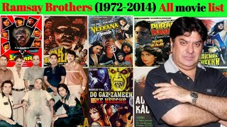 Director Ramsey Brothers all movie list collection and budget flop hit #bollywood #ramseybrothers