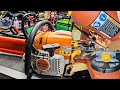 STIHL MS 362 Bar Orientation Tip: Fix Upside-Down Bar &amp; Oil Hole Issue