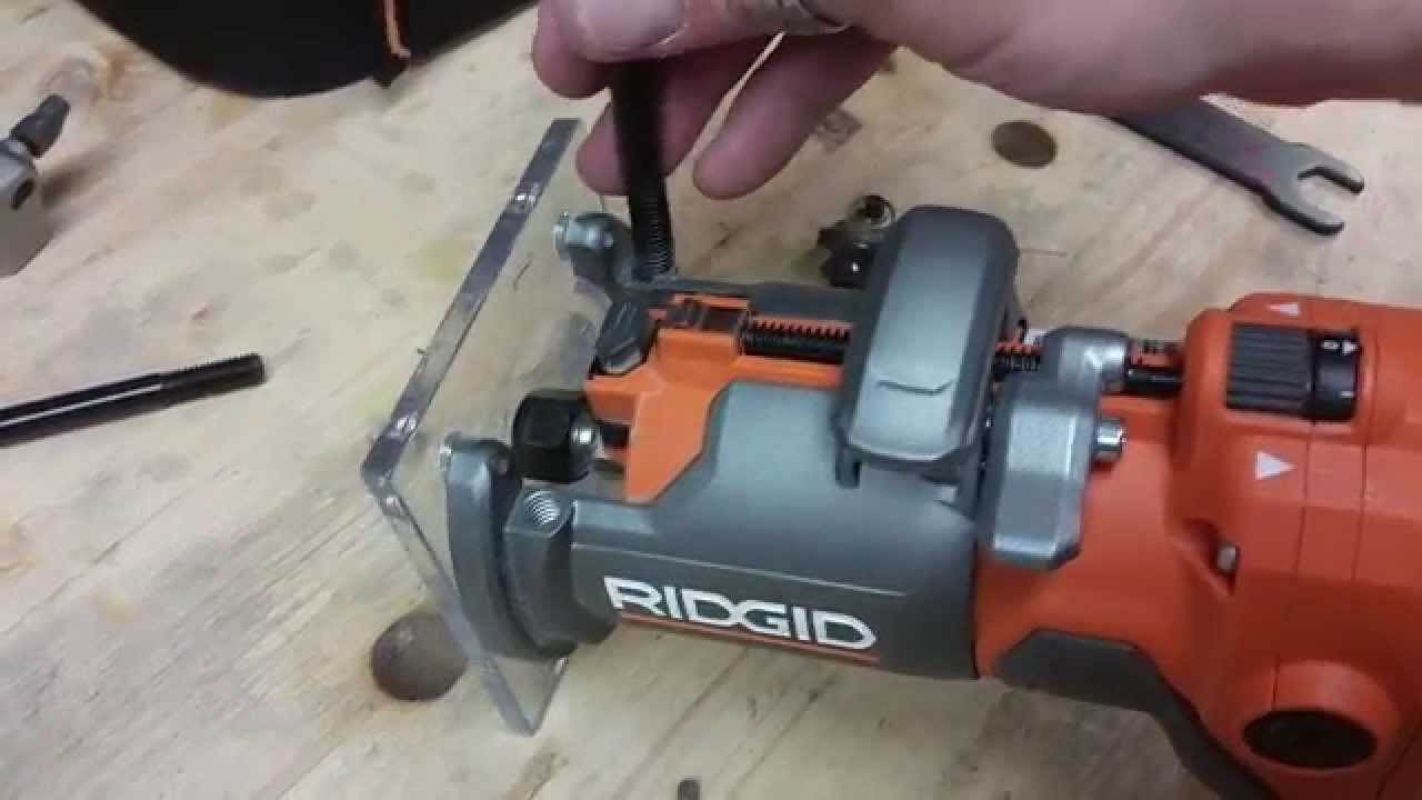 Ridgid 18V Brushless Compact Router (I LOVE THIS TOOL) - YouTube