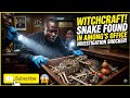 SHOCKING😳: Investigators discover a big snake in speaker Anitah Among's office😳