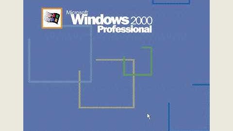 Windows 2000 Professional SP2