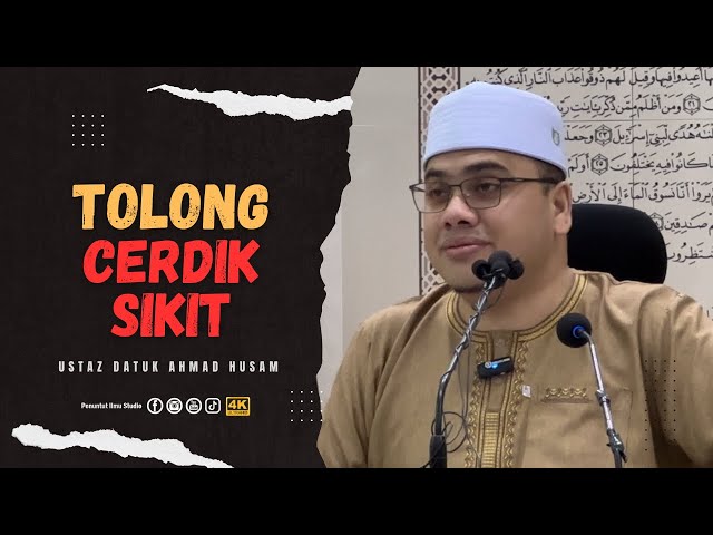 Trend nak menunjuk kat orang | Ustaz Datuk Ahmad Husam class=