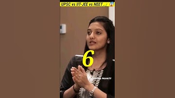 UPSC vs IIT-JEE vs NEET/ why government conduct JEE only two times😵 #shorts #motivation