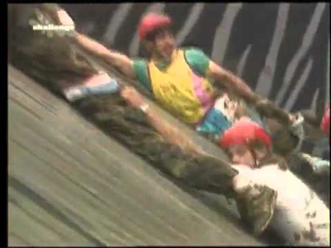 Takeshi's Castle - Slippery Wall