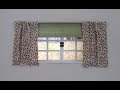 1/12th Scale Dolls House Curtains & Blind Tutorial