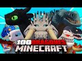 100 DRAGONES de COMO ENTRENAR A TU DRAGON en MINECRAFT!!