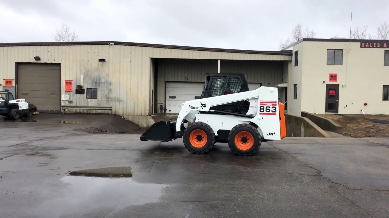 1997 BOBCAT 863 SKIDSTEER YouTube 1997-bobcat-863-skidsteer-youtube