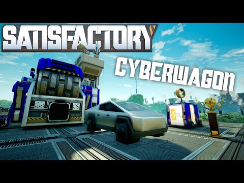 How To Unlock The Cyber Wagon | Satisfactory Update 3 Resource Sink Guide