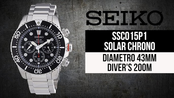 Reloj Seiko ssc017 proxpex solar en español - YouTube