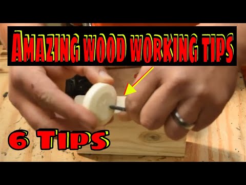 6 Amazing woodworking tips u0026 tricks for beginners