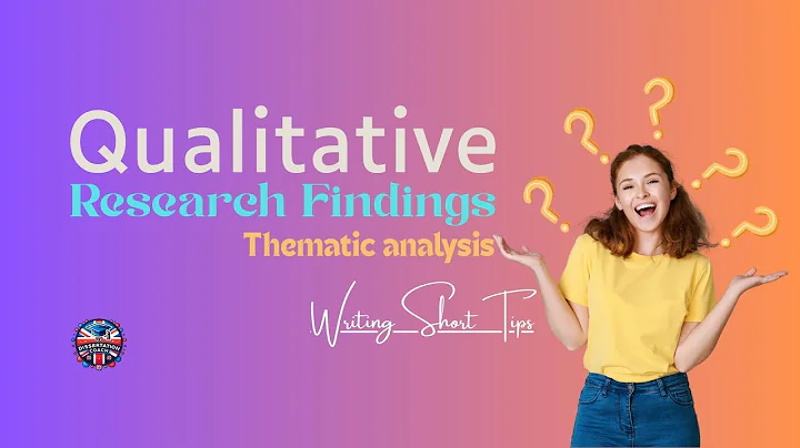 Writing Your Dissertation Findings Chapter | Thematic analysis in qualitative research